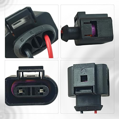 Miniatura 4 de Conector de sensor de nivel de refrigerante, 1K0973202A/1K0-973-202, compatible con VW Jetta Golf GTI Passat Tiguan Beetle EOS Atlas Arteon Taos