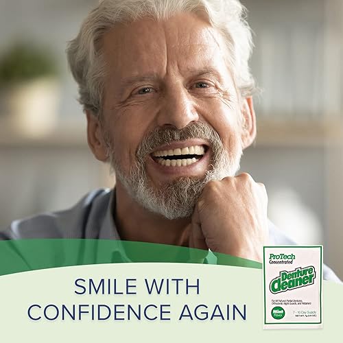 Miniatura 5 de Pro Tech Kit de cuidado de aparatos removibles, dentadura, retenedor, alineador y paquete de limpieza con limpiador ultrasónico de retención de