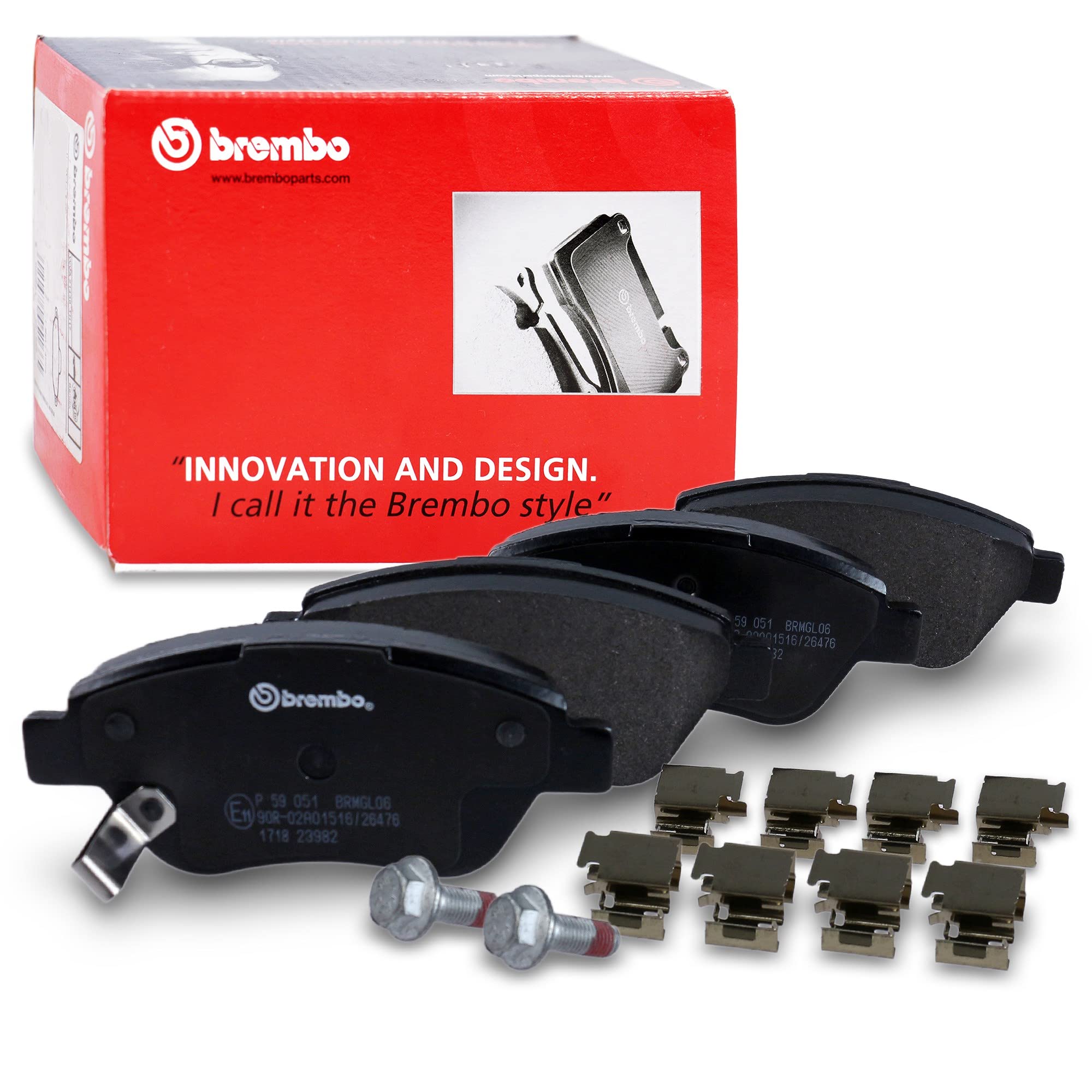 Brembo P 59 051 - Pastiglia Freno - Anteriore