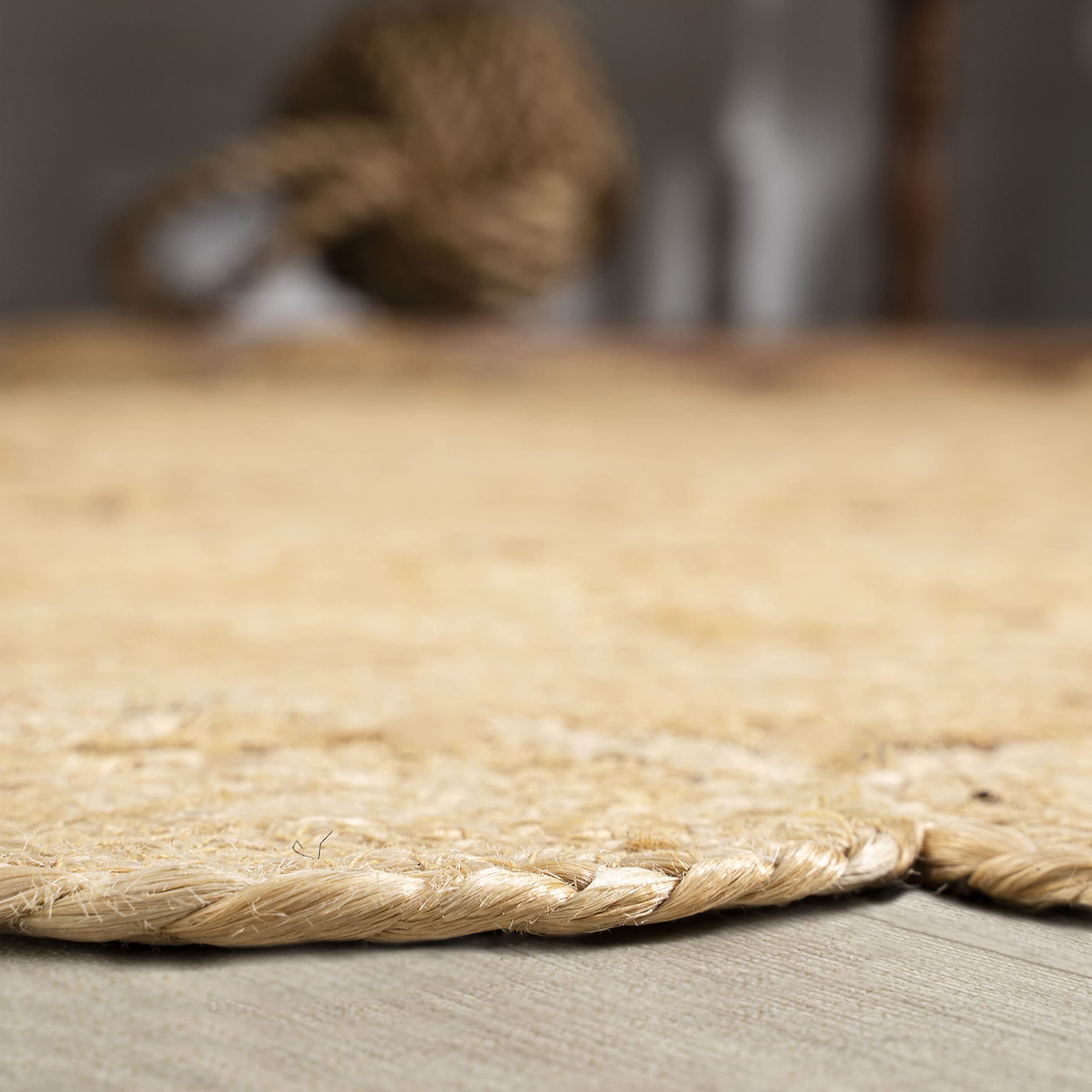 Amazon.com: JONATHAN Y Jute Medallion Circle Natural 6