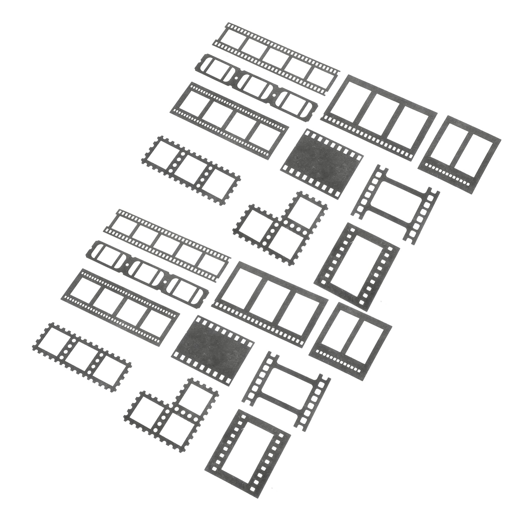 Uonlytech 5 Series Papel De Material Hueco En Papel Texturizado Para Álbumes De Recortes Suministros Para Álbumes De Recortes Papel Decoupage Diario 40 Piezas X 5