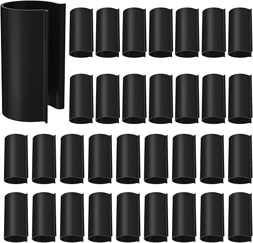 Miniatura 9 de Jetec 32 clips de tubería de PVC abrazaderas para cubierta de piscina para piscinas sobre el suelo, invernaderos, cubiertas de hileras, jardín