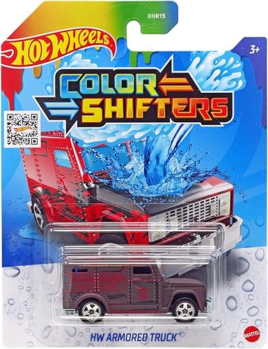 Hot Wheels Cambiadores de color - Camión blindado HW - 2022