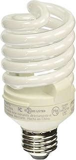 TCP 4T22335k CFL Pro A - Lamp - 100 Watt Equivalent (23W) Bright White (3500K) Full Spring Lamp Light Bulb
