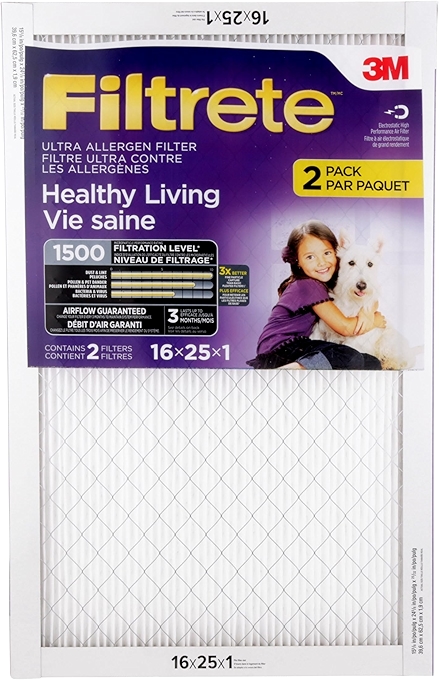 Filtrete 16x25 Furnace Filter - MPR 1500 Ultra-Allergen