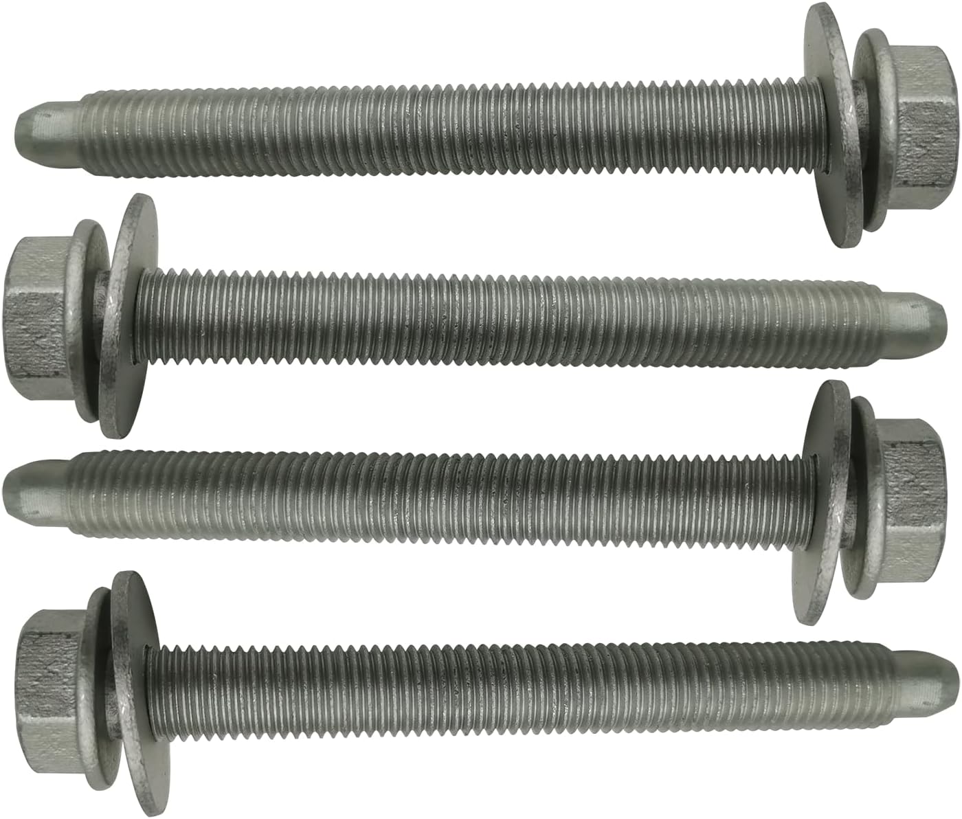 4pcs Chassis Bolt Compatible with VW Passat 2000-2005，Compatible with Audi A4/S4 2000-2002 A6/S6 2000-2004 N90823501 M12X1.5X110