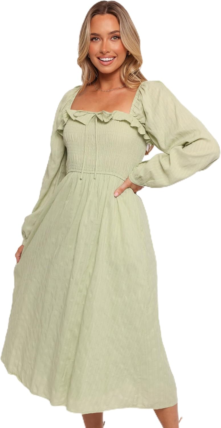 Petal & Pup Womens Ophelia Midi Dress