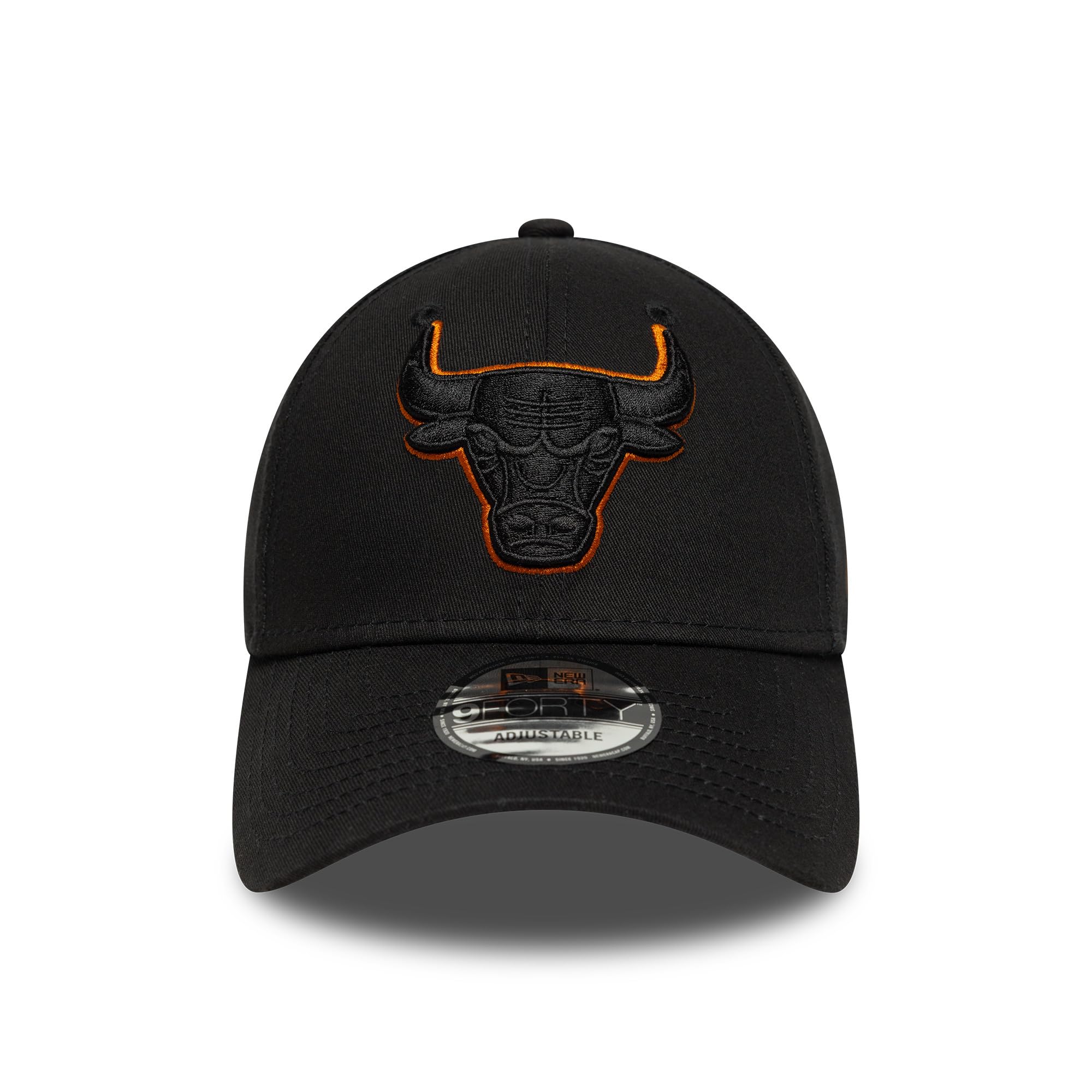 New Era Czapka baseballowa NBA Chicago Bulls dla dorosłych 9Forty Outline Czarna