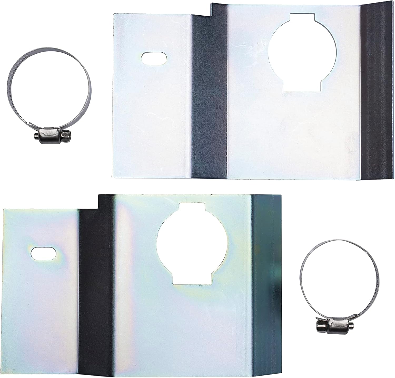 in-Door Lock Protection Compatible with Ford Super Duty F250 F350 F450 1999-2016 / Excursion 2000-2005, Front Doors Lock Cylinder Protection Device.