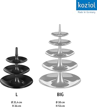 Koziol Babell Big Etagere, Cotton White