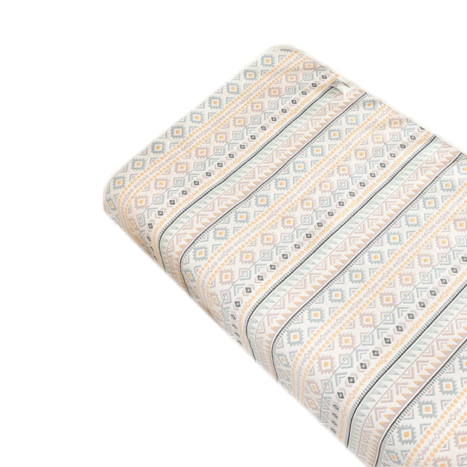Tapis de lit bébé en coton respirant 6 couches lavable et doux