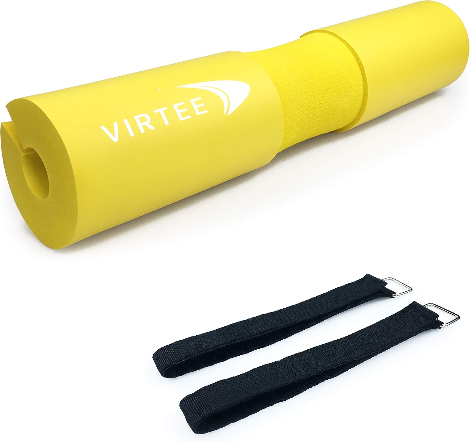 Virtee Barbell Pad for Squats, Lunges and Hip Thrusts - Weight Lifting Bar Cushion Pad Protector for Neck and Shoulder - Fit Standard and Olympic Bars