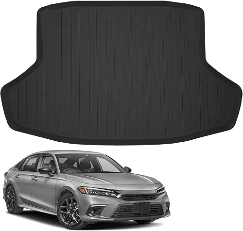 Forro de carga prémium para Honda Civic LX Sport EX Sedan 2022-2025 - 100% de protección, alfombrilla de maletero de automóvil de ajuste