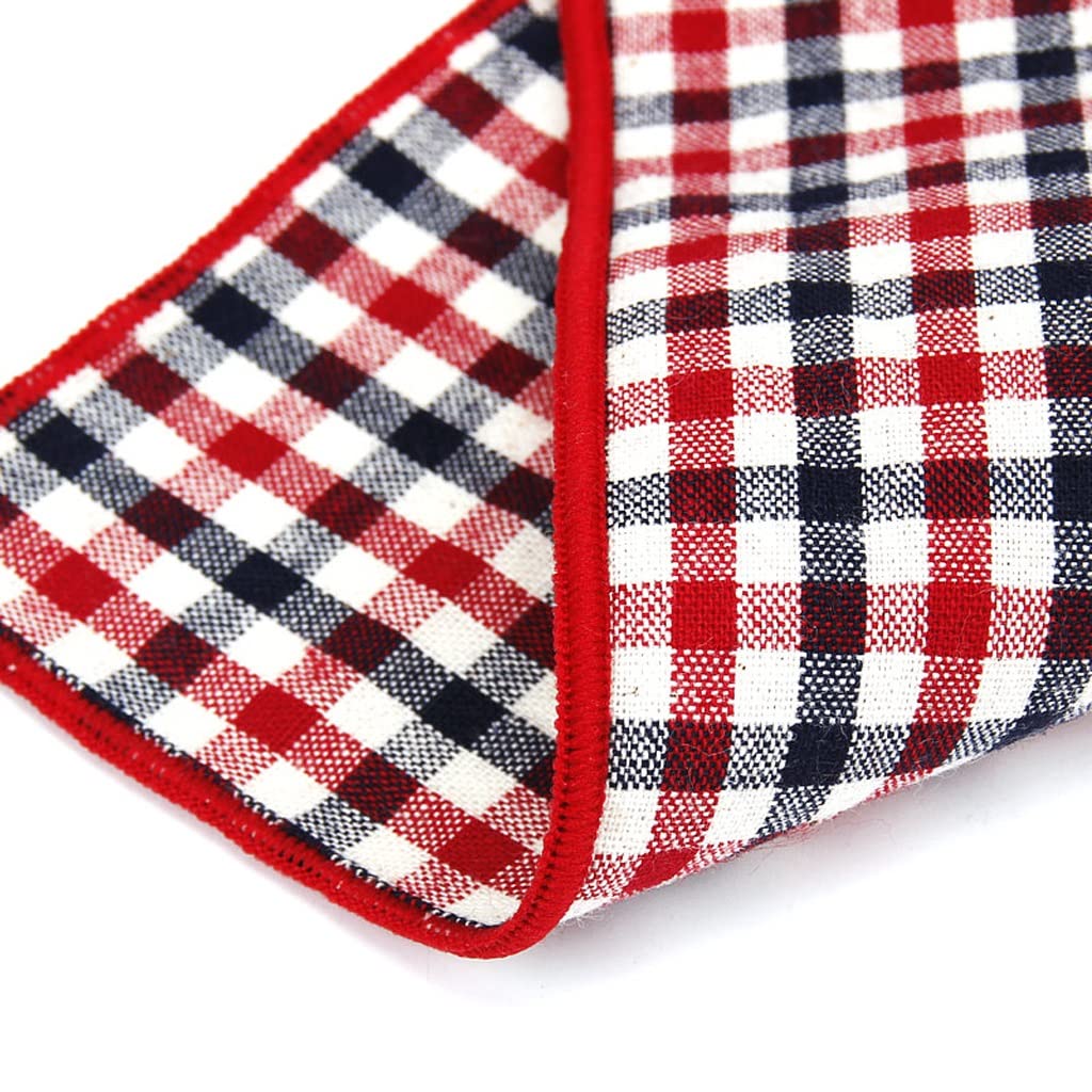 Męskie poszetki, Garnitury Chusteczki kieszonkowe 25cm*79cm ​​Męskie chusteczki do nosa Kratka Moda Ręcznik na klatkę piersiową Chusteczka(C)