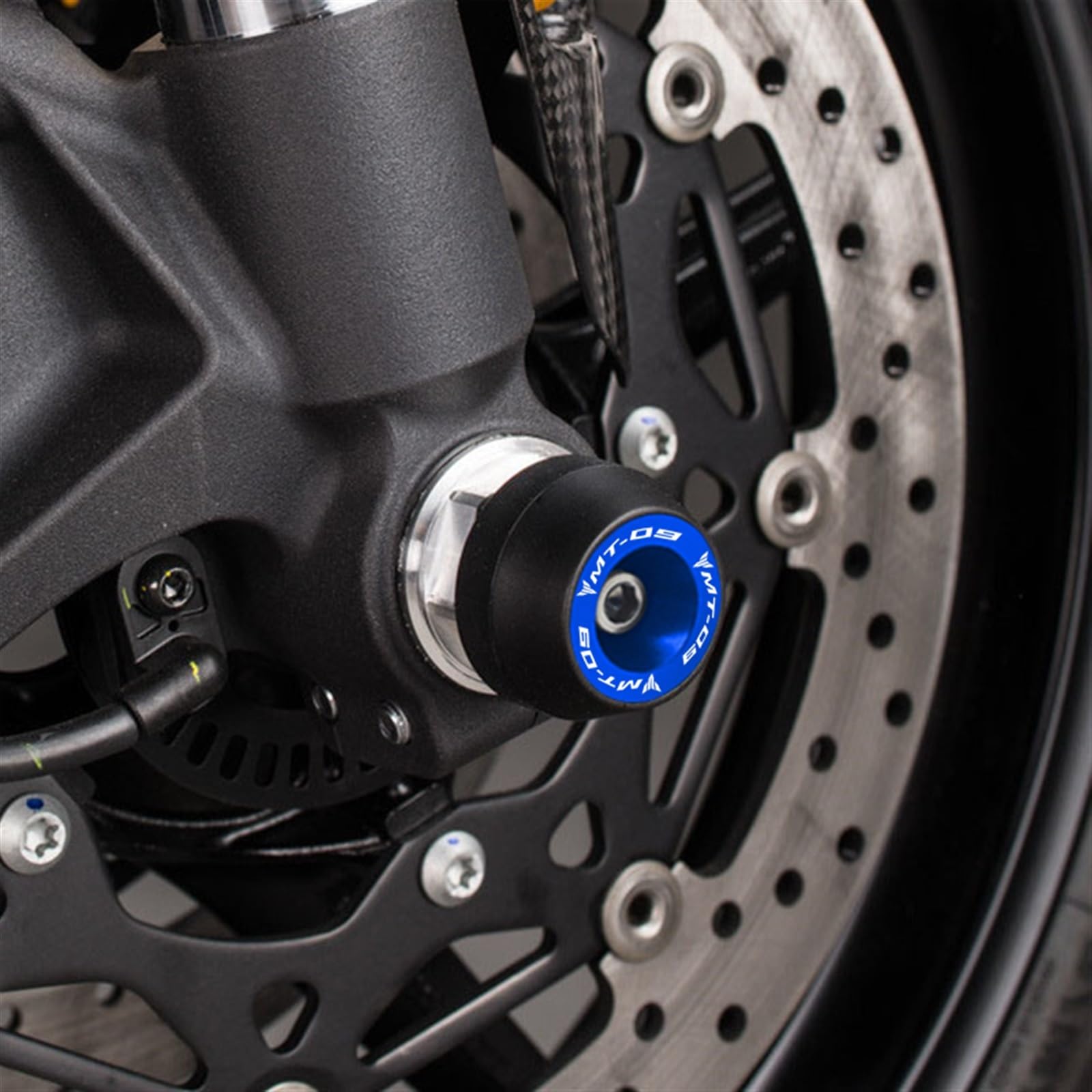 Deslizadores De Choque Para Horquilla, Oro, Para MT-09 SP/Tracer 900. ¡Protege Tu Moto De Golpes!