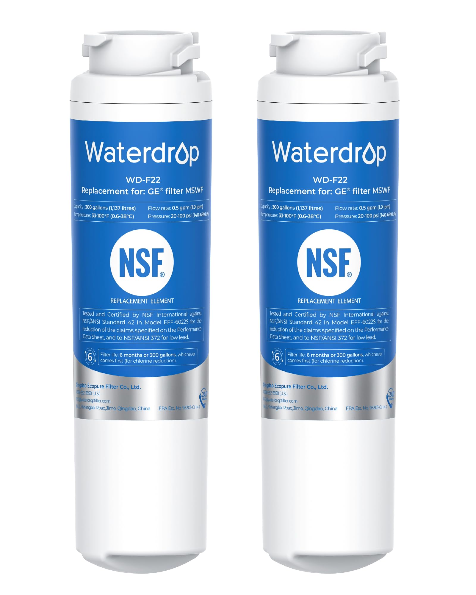 Amazon.com: Waterdrop MSWF Refrigerator Water Filter, Replacement