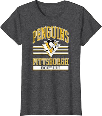 Pittsburgh Penguins Hockey Club Dark Heather T-Shirt