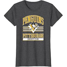 Pittsburgh Penguins Hockey Club Dark Heather T-Shirt