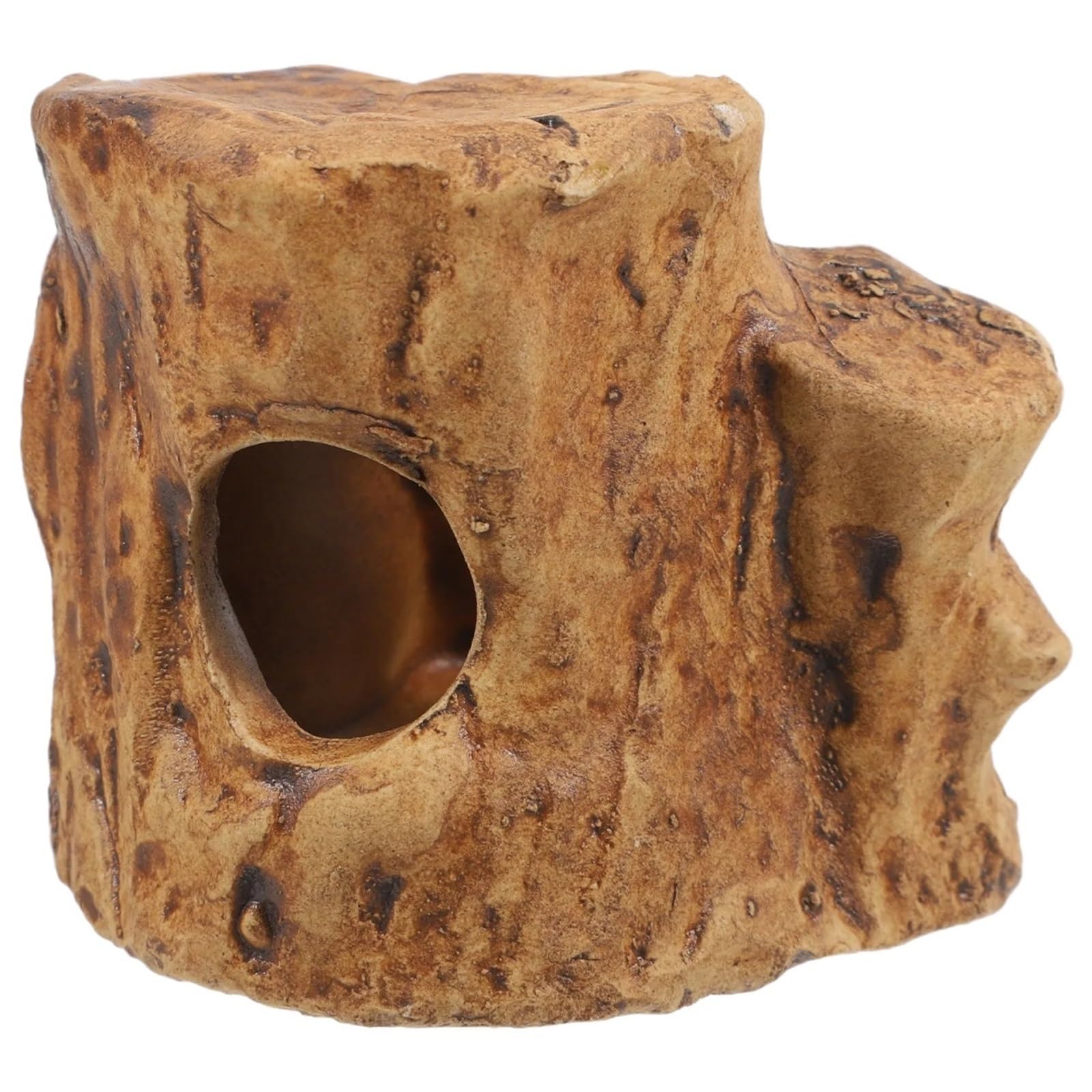 ZUXWUX Aquarium Ornament Aquarium Fish Tank Decorations Shrimp Hides Shelter Breeding Cave Reptile Hideaway