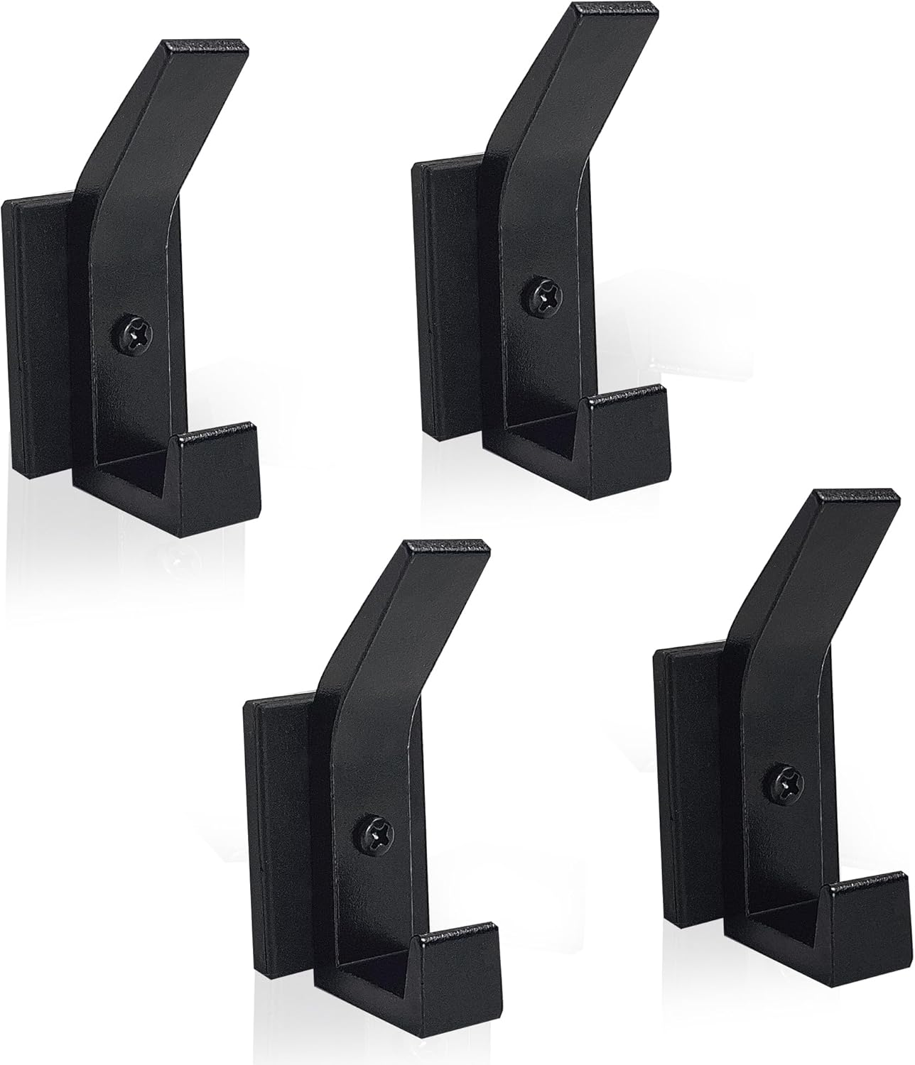 TSUYA Strong Double Hooks, 4 Pack Heavy Duty Coat