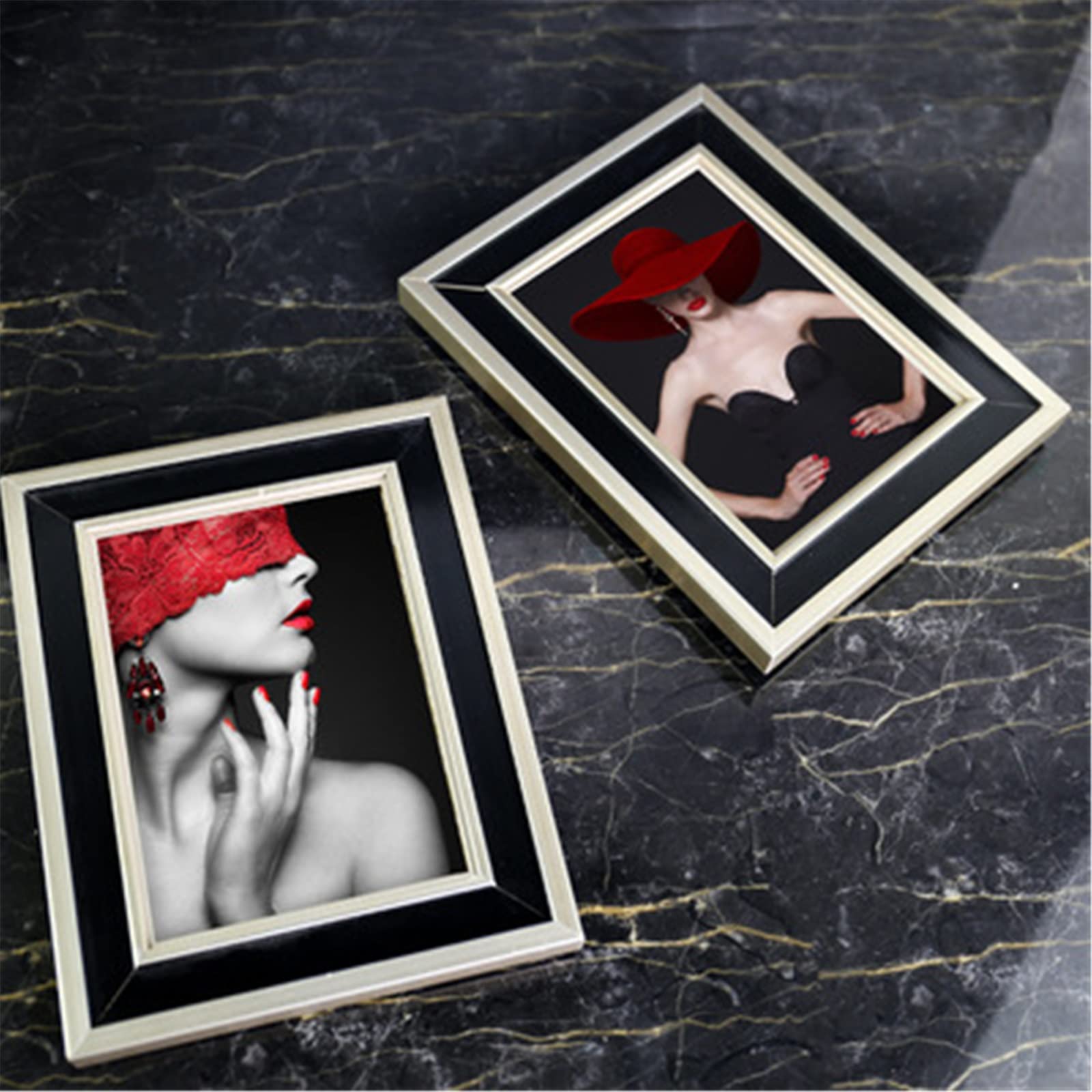 Amazon.co.jp: フォトフレーム フォトフレーム無垢材フォトフレーム7