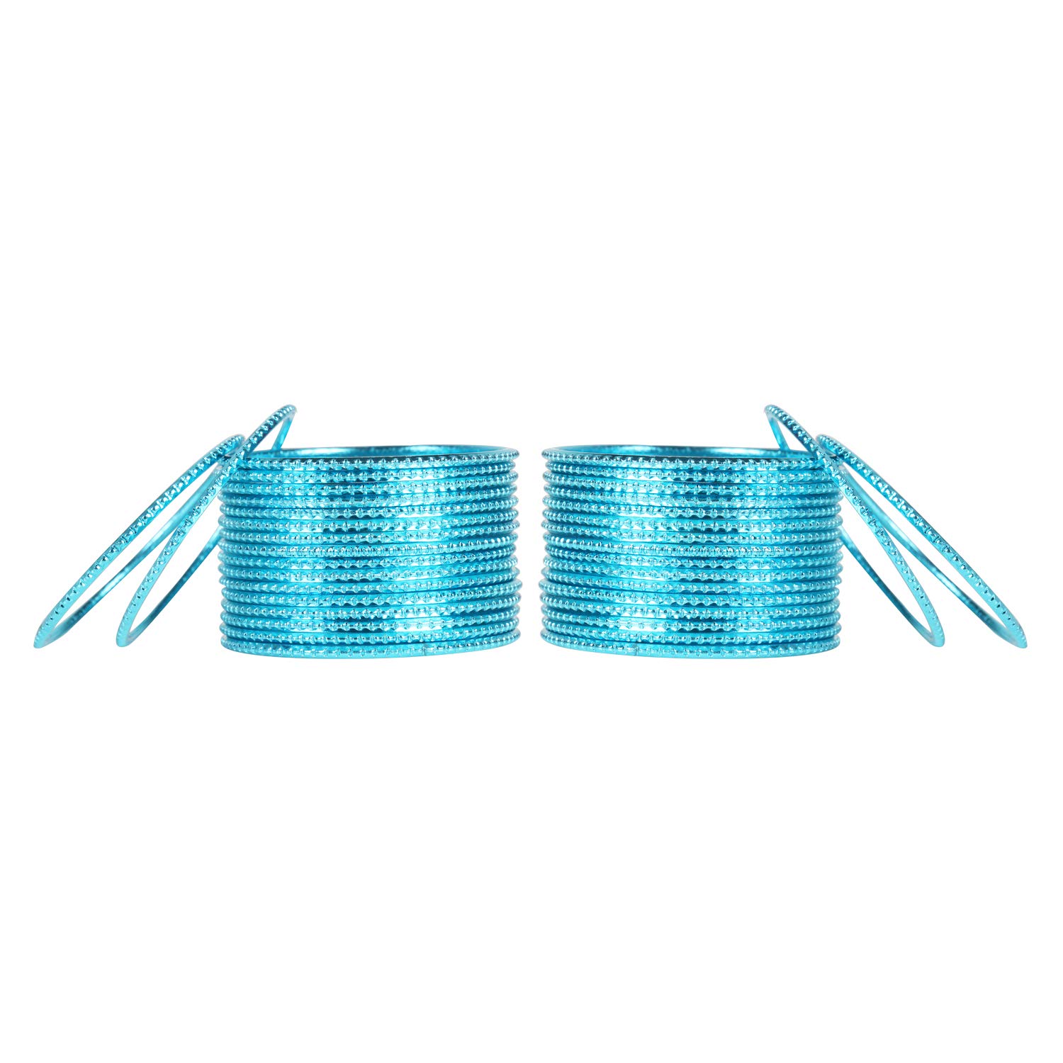 Access-o-risingg Set of 36 Shinning Metal Bangles in Light Blue [TBN041-2.8a] (B08R7P38YR) Amazon Price History, Amazon Price Tracker