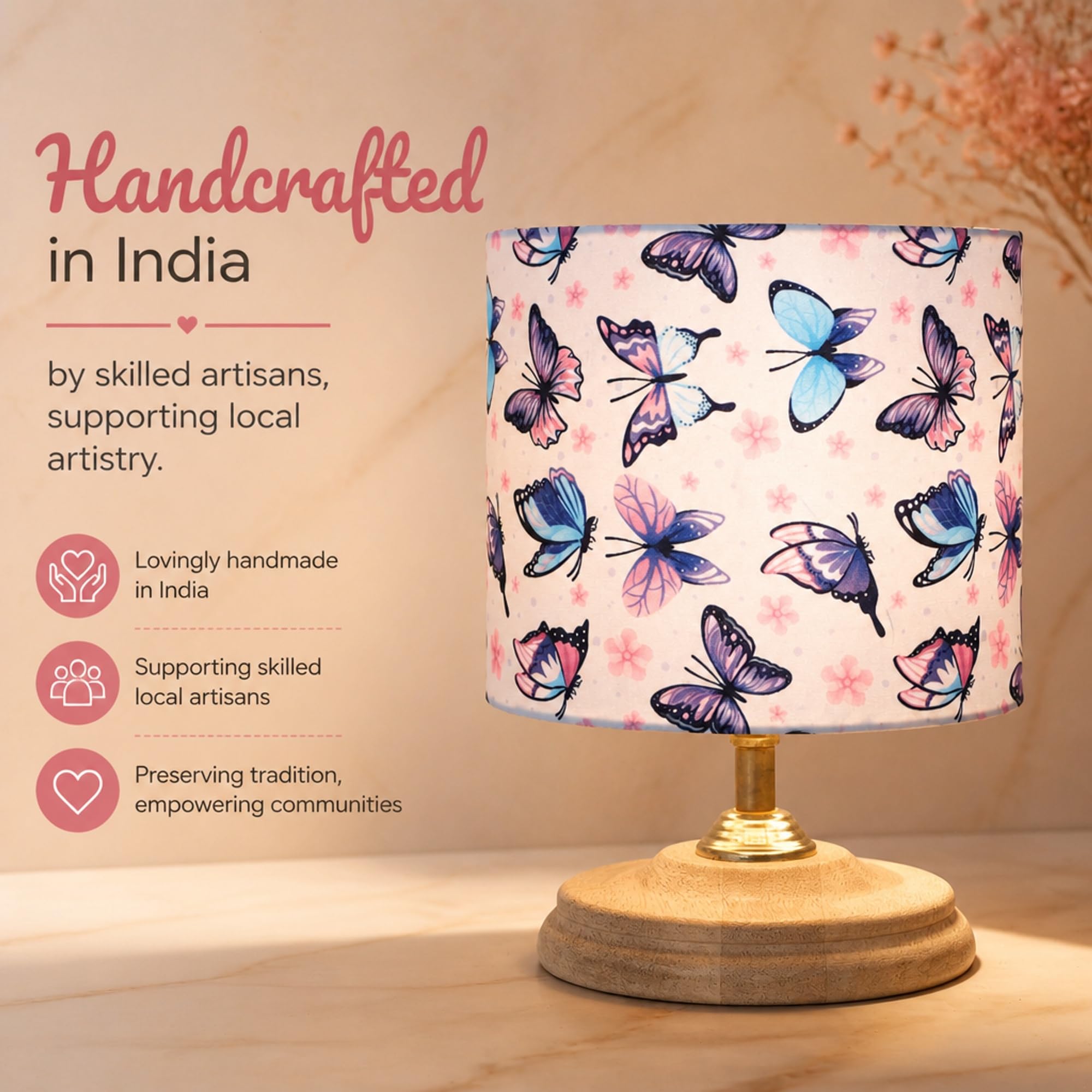 Tu Casa Butterfly Table Lamp - Warm Lighting -7 Tu Casa Butterfly Table Lamp - Warm Lighting -7