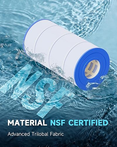 Miniatura 2 de AQUALTRA Filtro de piscina compatible con PA90, C900, C-8409, CX900RE, FC-1292, filtro de piscina de 90 pies cuadrados, 17 38 pulgadas x 8 1516