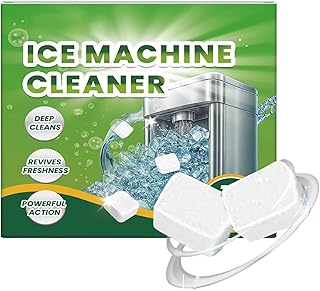 アイスメーカー クリーナー - 速効性 マイルド クリーニング タブレット | アイス マシン 洗浄 剤 製氷機 クリーナー 錠剤 | 家族 友人 家庭 用 商業 用 室内 用 キャンプ 用 ピクニック 用 アウトドア アクティビティ に