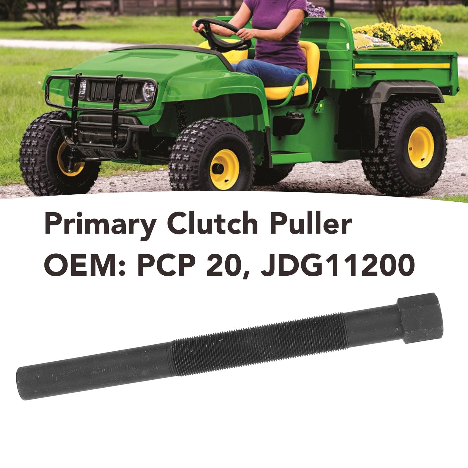 Extracteur d'embrayage Primaire JDG11200 – Outil de Réglage Facile pour le Retrait de l'embrayage sur les Modèles HPX, et Gator XUV