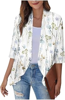 Girl's Blouse Pull On Simple Classical Three Quarter Sleeves Meeting Jacket Chiffon Outlie Henley