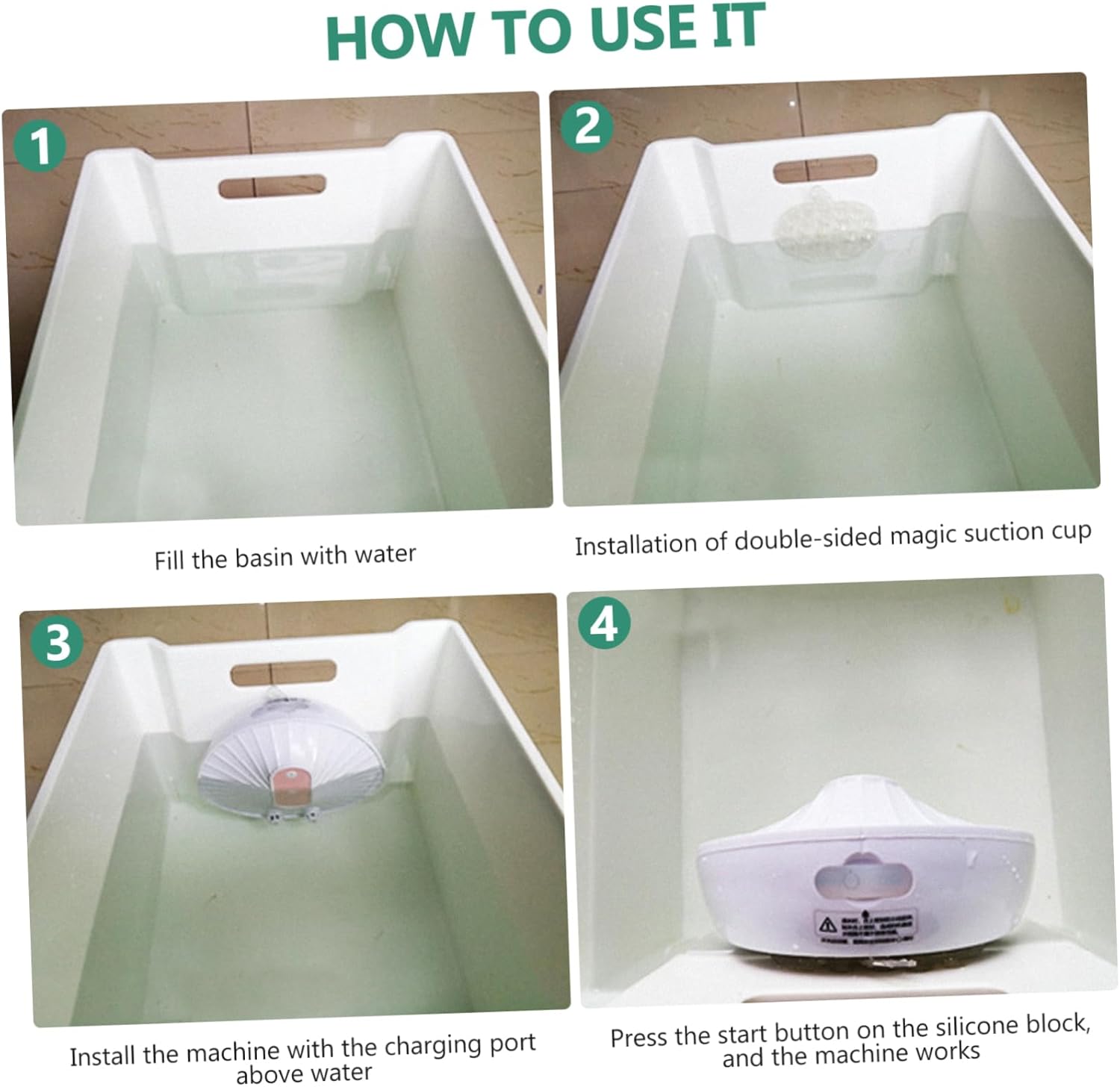 DOITOOL Mini Dishwasher Countertop Portable Usb Dish Washing Machine Automatic Clean and Dry