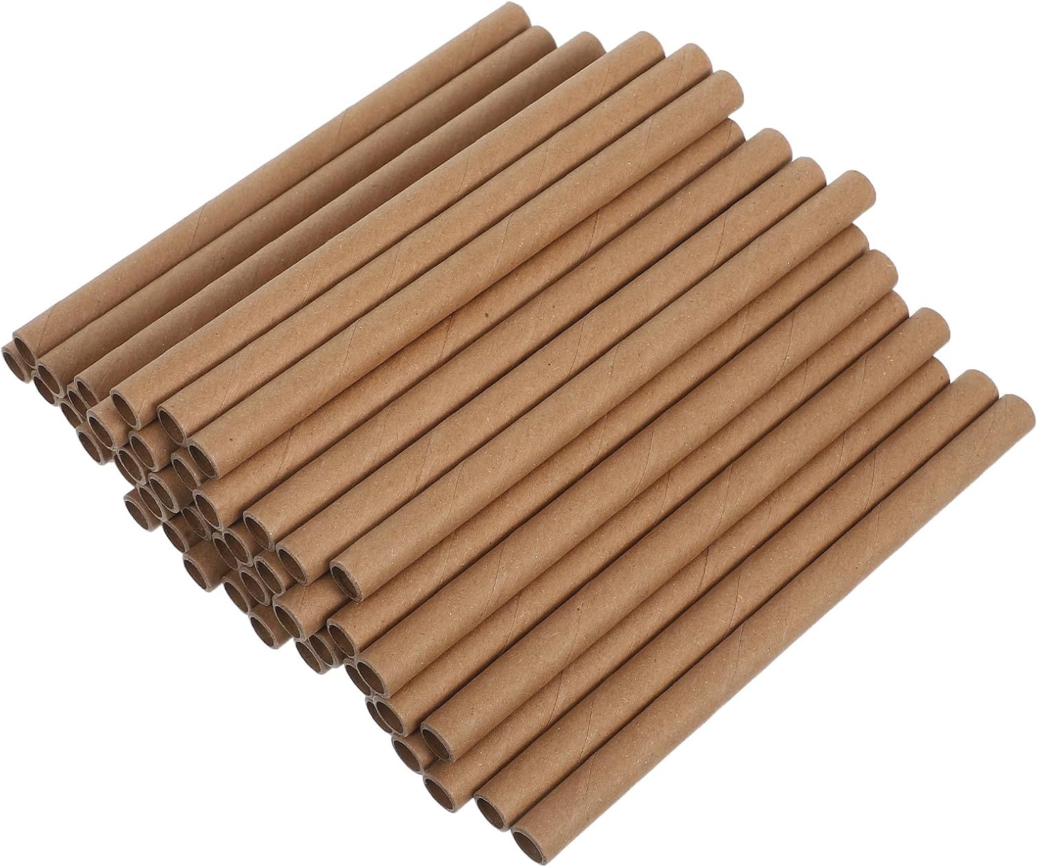 50pcs Bee Cardboard Tubes and Insect Habitat Tubes for Ladybugs and Butterflies Refill for Garden Park and School Pollinator Shelter
