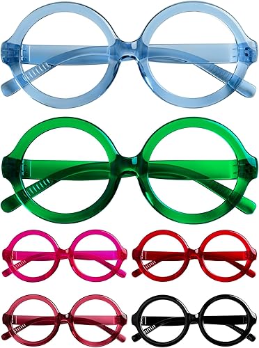 CessBlu - Gafas de lectura (5 pares, ligeras), diseño de gafas de lectura