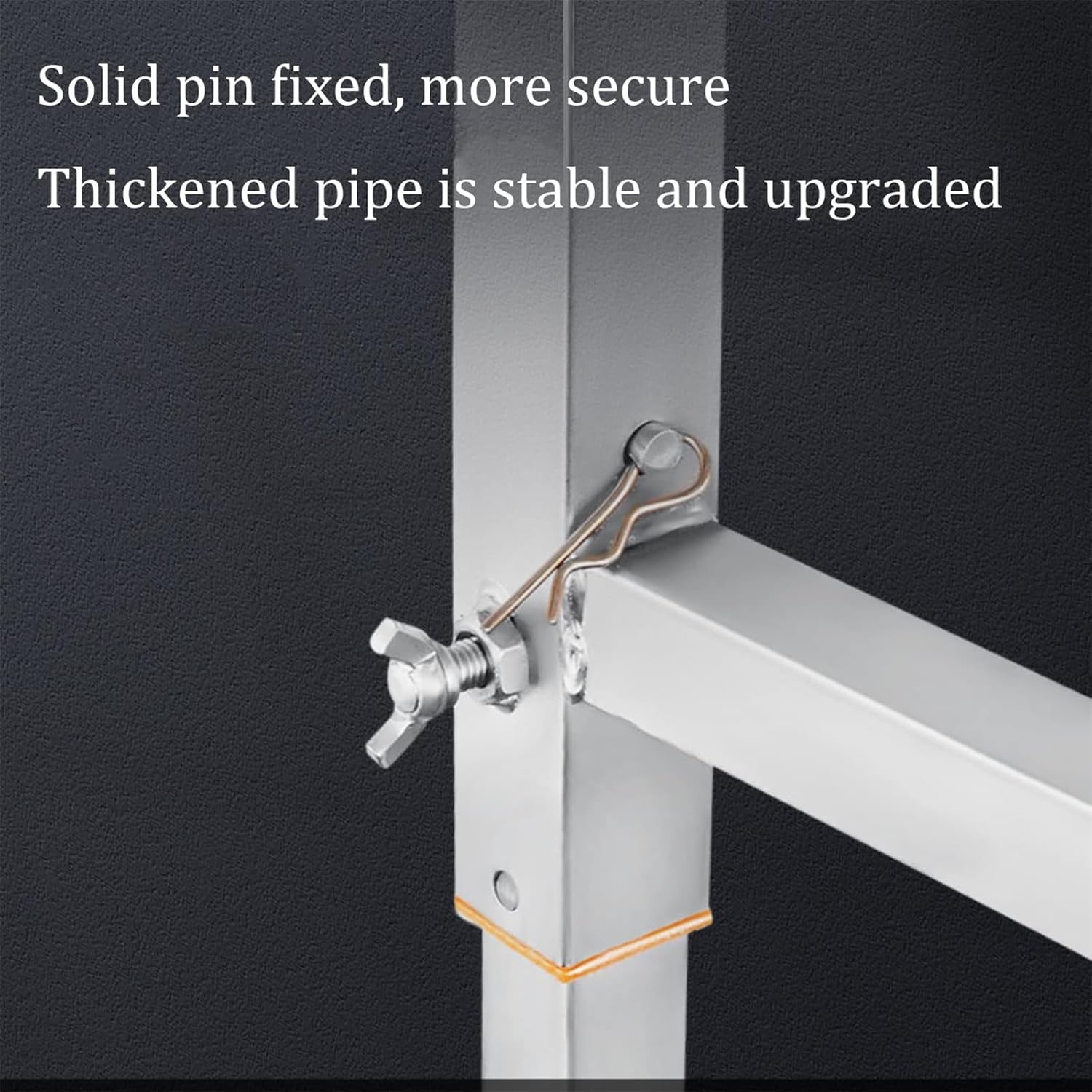 Height Adjustable Work Platform - Heavy Duty Steel Folding Step Ladder Portable Scaffolding Equipment for Drywall Cleaning Car Washing & Home Projects