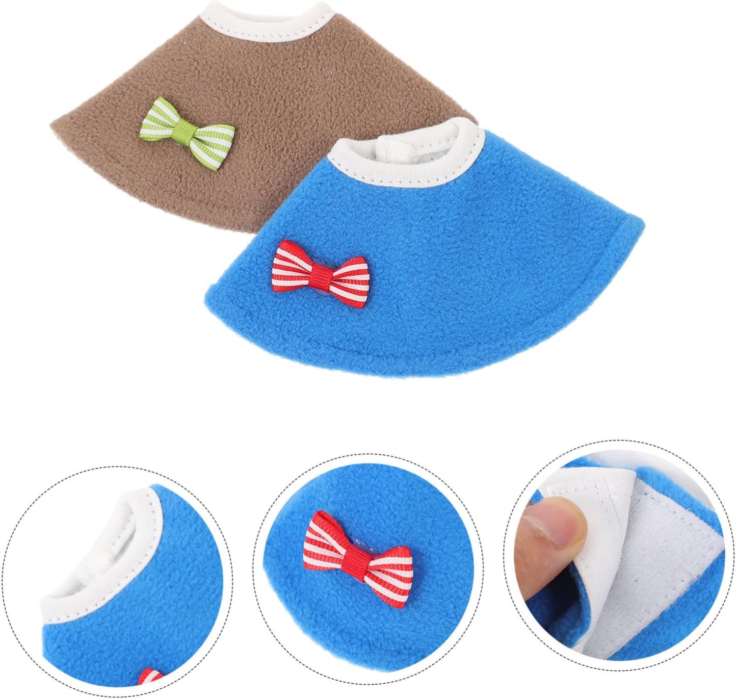 MERRYHAPY 2pcs Protective Bird Collar Parrot Neck Collars for Pecking Licking Pet Bird Supplies Bite for Quick Recovery
