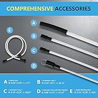 Vista 3 de TUFFIOM Bomba extractora de aceite de 6.5L, extractor de líquido de vacío neumático/manual para cambio de aceite automotriz, camión, cortacésped