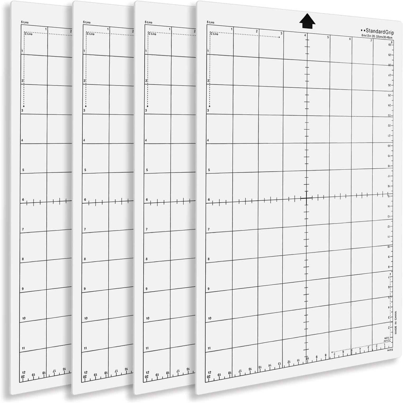 Silhouette Schneidematte 8 Zoll - Leichter Halt Für Portrait & Cameo Plotter