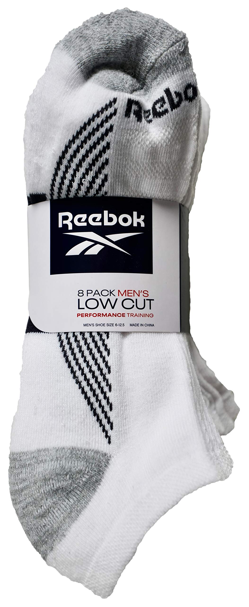 Reebok Męskie skarpety Low Cut Cushion Performance Training