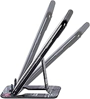 Vista 5 de Flexistand - Soporte para teléfono y teléfono para iPhone y Android, soporte de escritorio para teléfono móvil, compacto, flexible, ajustable