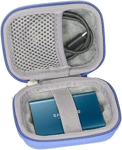 Vista 7 de co2CREA Funda de viaje rígida de repuesto para Samsung T7 Touch SSD portátil de 500 GB 1 TB 2 TB unidades de estado sólido externas
