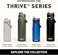 Vista 9 de CamelBak Thrive Chug Tritan Renew Water Bottle Forest Green, 32oz