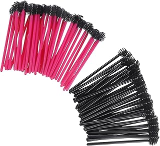 100pcs Disposable Eyelash Mascara Wands Nylon...