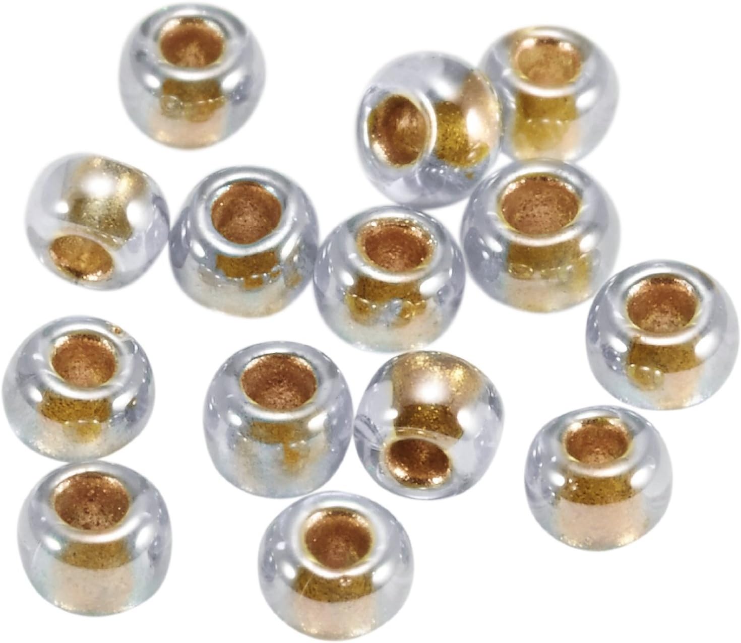 TOHO Round Small Beads Rose Pack Beads, Outer Diameter Approx. 0.09 inches (2.2 mm), No. 992 1 Box (5 Pack)