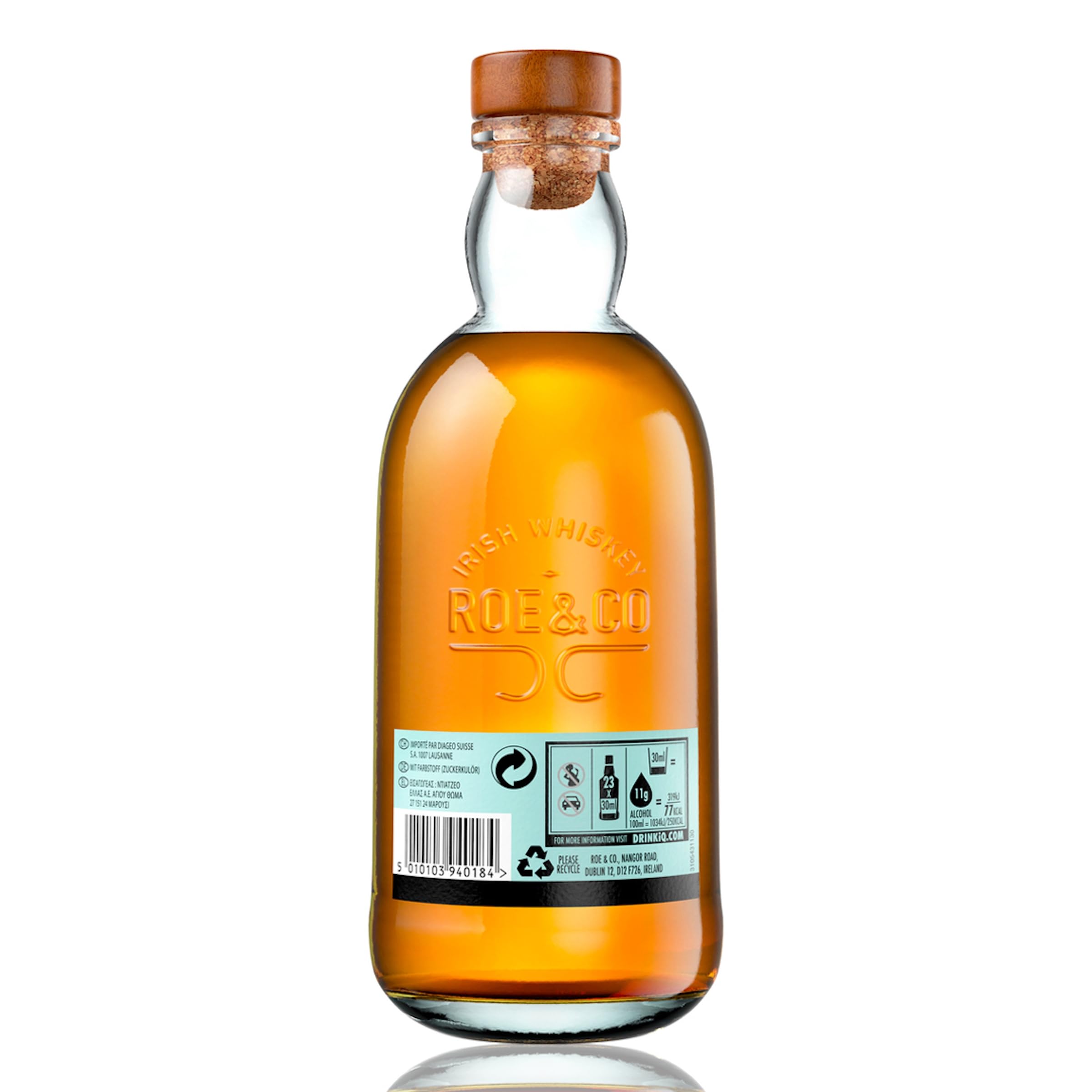 【６本】ローアンドコー ROE & CO Irish Whiskey 700ml Roe & Co Blended Irish Whiskey | 45% vol | 70cl | Premium Whisky
