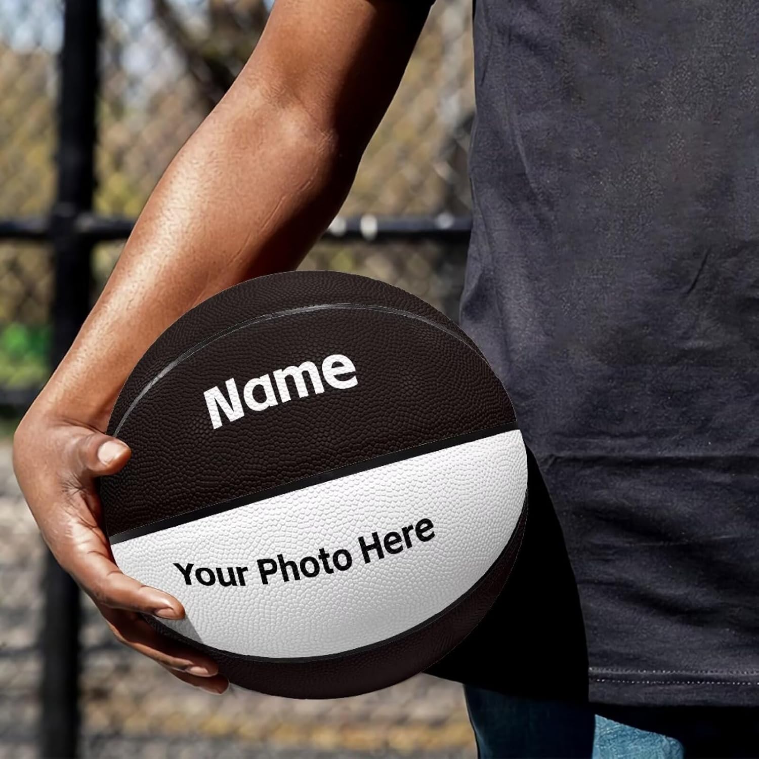 Custom Personalized Basketballs with Name/Photo, Multiple Color Options, Size 5/7(27.5''/29.5'')