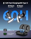Real-Time AI Translation Earbuds - 198 Languages 3-in-1 Translating Device, Écouteurs traducteurs Anglais-français, Clear Voice Translation Headphones with Charging Case for Travel & Learning
