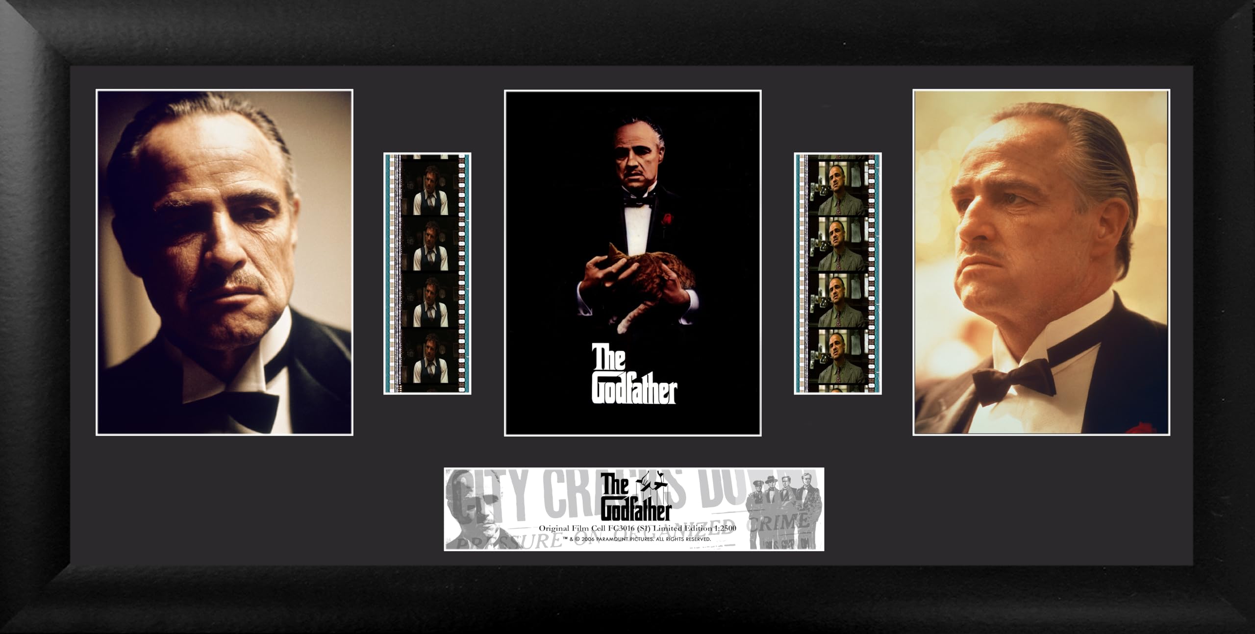 Amazon.com - FILMCELLS The Godfather Part 1 20” x 11” Framed Movie