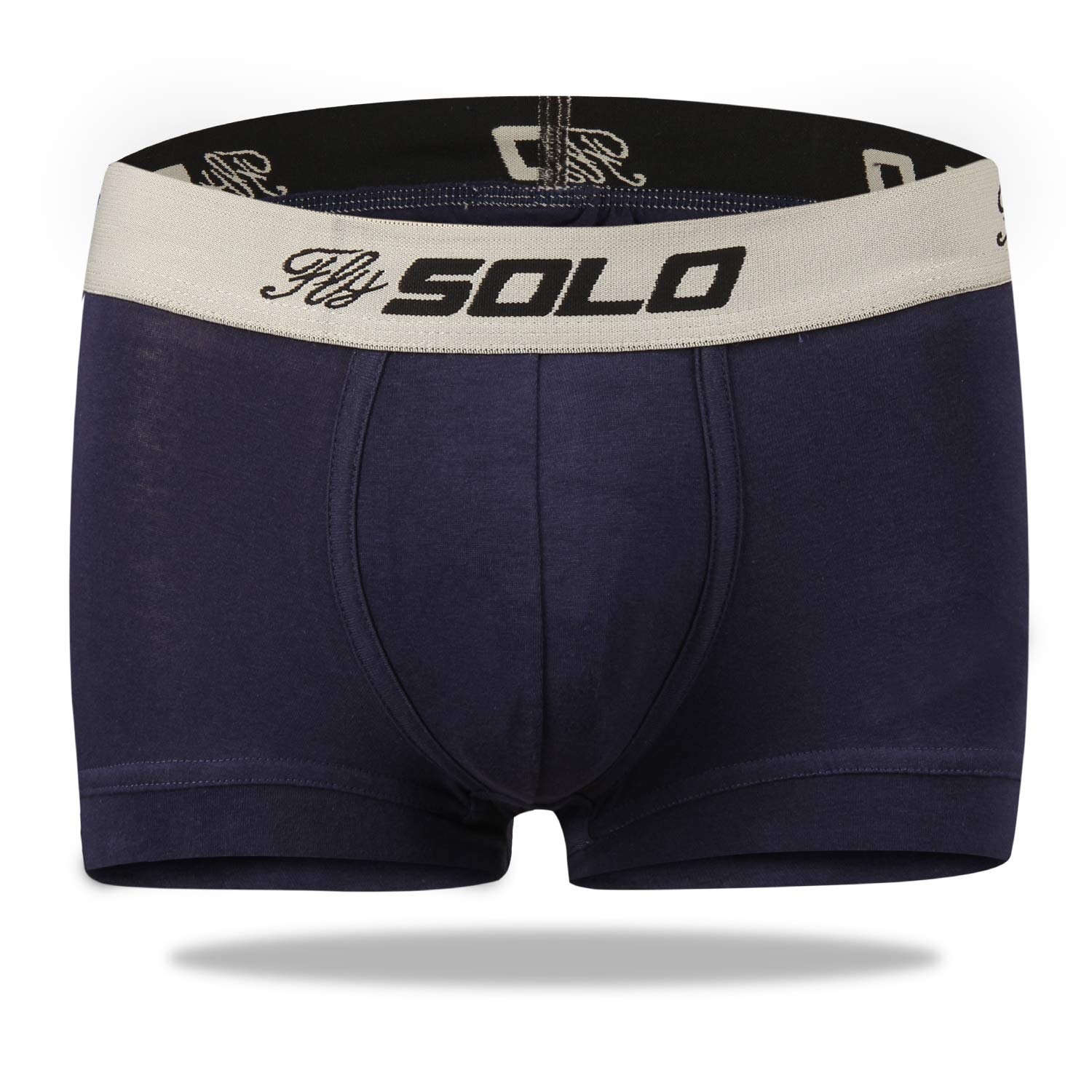 SOLO Mens Neo-Tech Fabric Ultra Soft Comfy Breathable Cotton Stretch Boxer Short Trunk