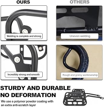 For GSX-S750 GSX-S 750 2017 2018 2019 2020 2021 Motorcycle Saddlebag Support Bars Mounting Brackets Side Carrier Pannier Racks